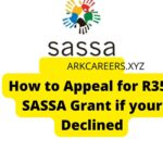 How to Appeal for R350 SASSA Grant if your Declined