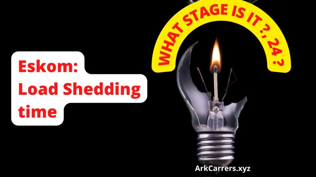 STAGE 24 POWER CUTS? LOAD SHEDDING